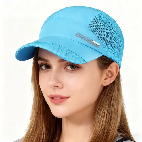 The New Spring Sun Hat Outdoor Travel Baseball Cap Sports Breathable Hat Screening Speed Dry Hat