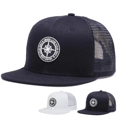 Unisex Compass Offset Printing Hip-hop