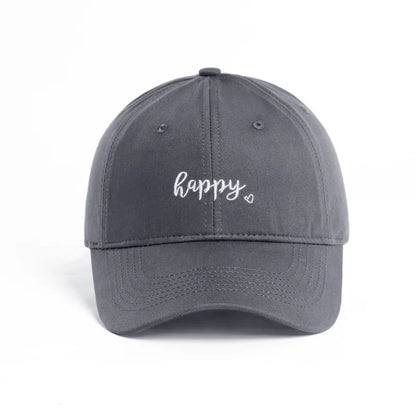Fashion Solid Color Baseball Hat For Men Women