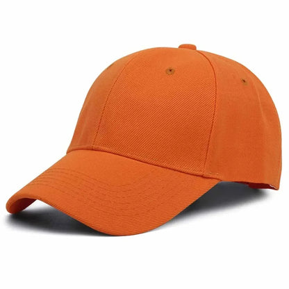 Summer Solid Color Women Sport Baseball Cap