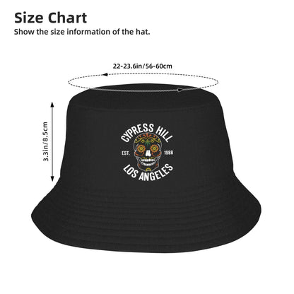 Cypress Hill Till Death Do Us Part Bucket Hat Breathable Fisherman Hats Spring Casual Sunscreen Hat