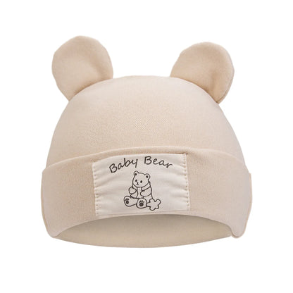 Cute Bear Ear Baby Turban Hats For Newborn Boys Girls