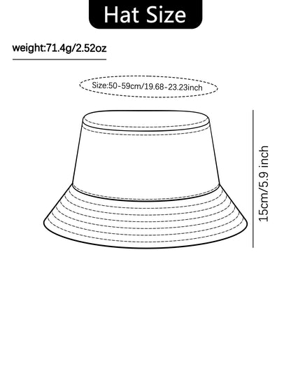 1PC Global Map Fisherman Hat