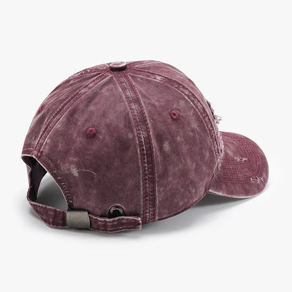 New Fashion Korean Baseball Cap Embroidery Travel Sun Hat