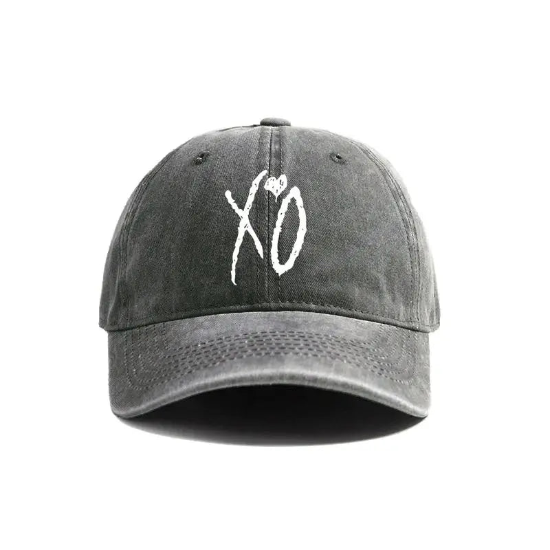 XO The Weeknd Baseball Cap Distressed Hats Cap Men