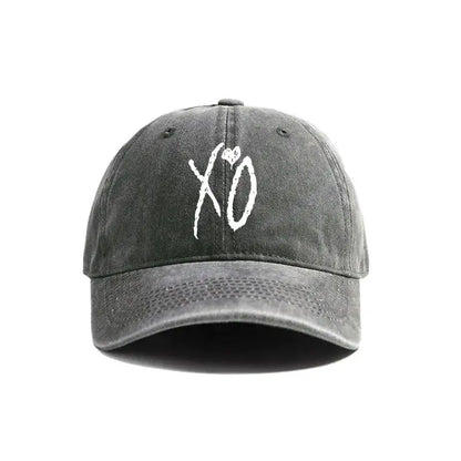 XO The Weeknd Baseball Cap Distressed Hats Cap Men