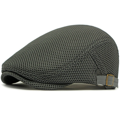 Beret Cap Spring Summer Mesh Cap Breathable Sun Hat