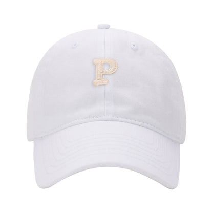 Letter P Duckbill Cap Casual Fashion Versatile Street Baseball Cap