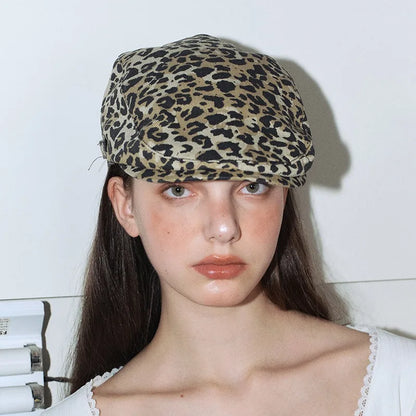 Vintage Male And Female Literary Painter Hat