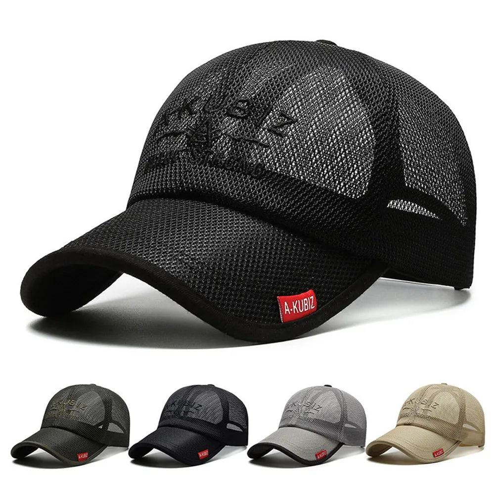 Outdoor Sunscreen Breathable Mesh Caps