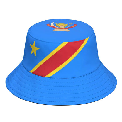 Zaire Free Custom Made Name Number Zar Bucket Cap Nation Flag Za Congo Country