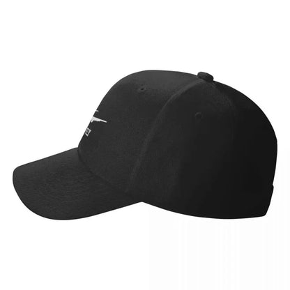 Born To Fly Airplane Baseball Cap Outdoor Women Men's