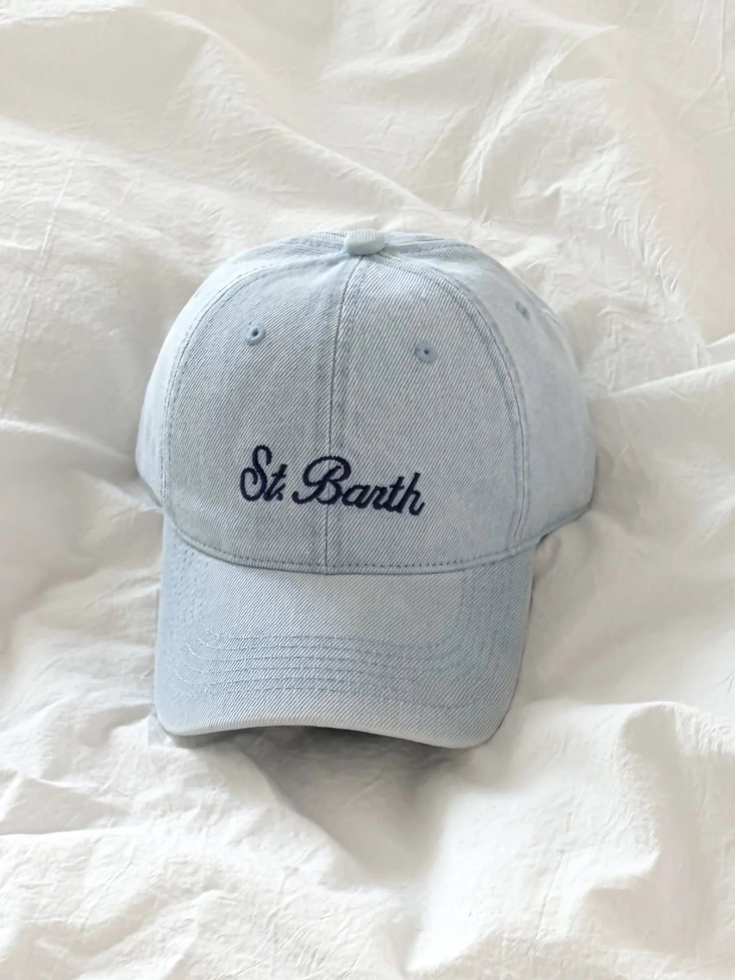 Retro Korean Washed Denim Baseball Cap