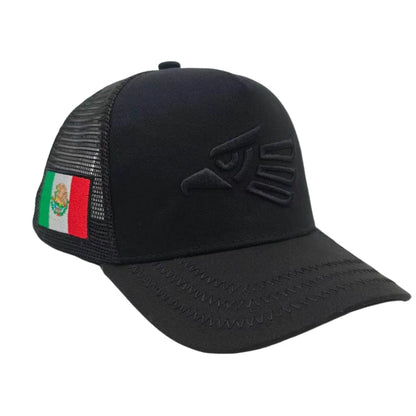 Unisex Mexican Eagle Label Baseball Net Caps Outdoor Adjustable Casual Hats Hip Hop Hat Sunscreen Hat