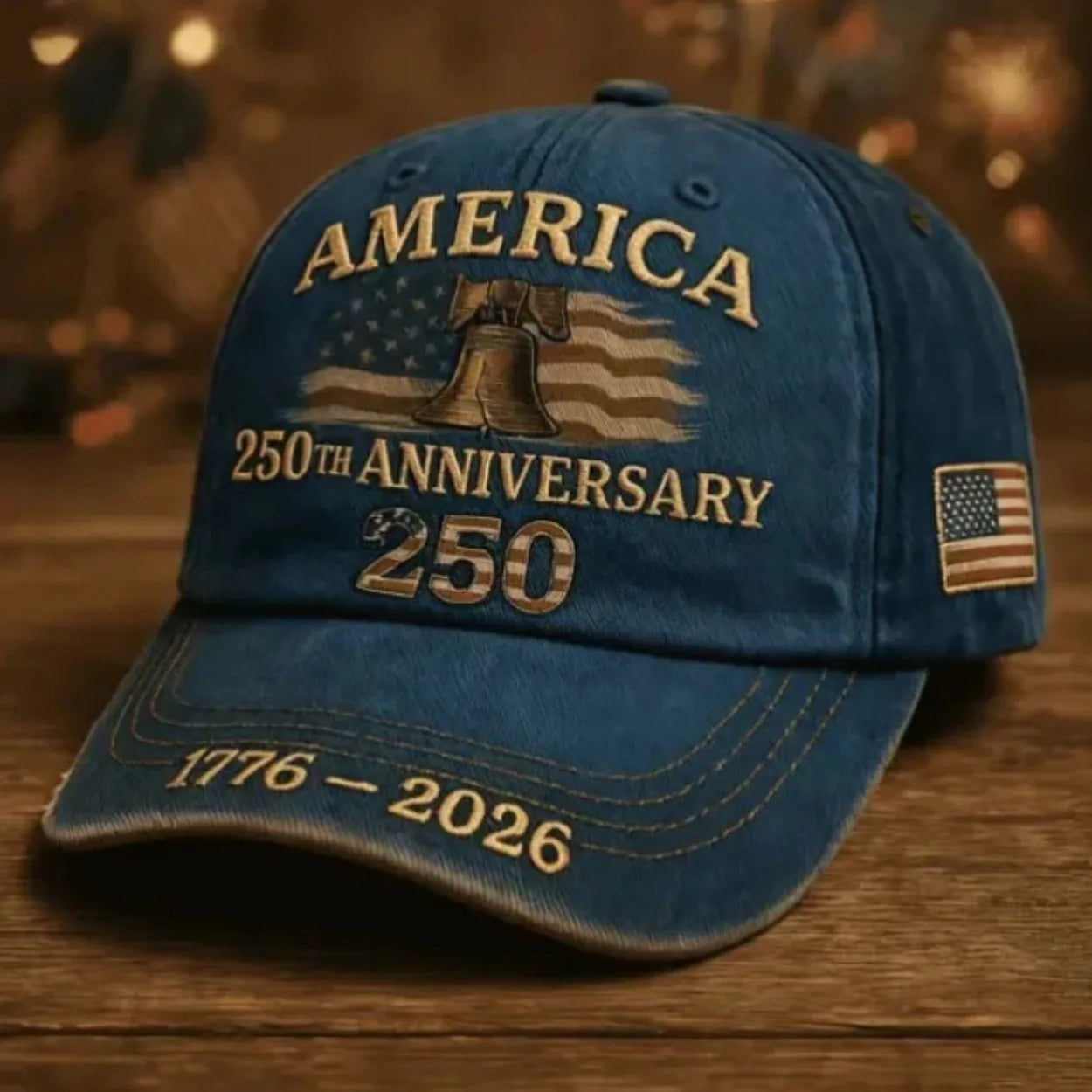 250th Anniversary Patriotic Baseball Cap