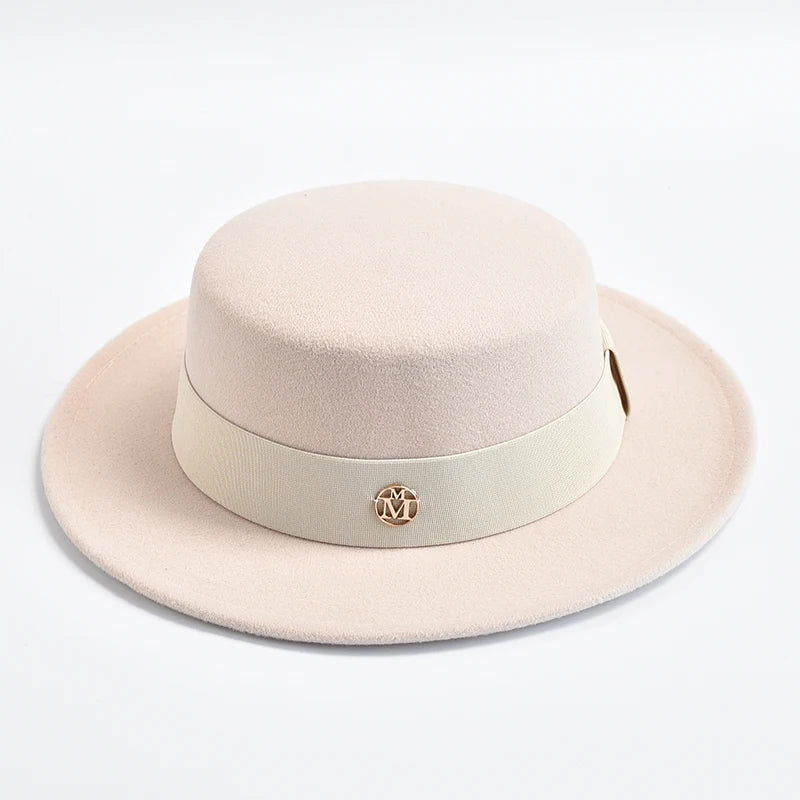 British Style Fedora Hats For Women Fashion Autumn Winter