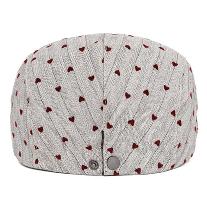 Men Women Adjustable Ivy Flat Cap Berets