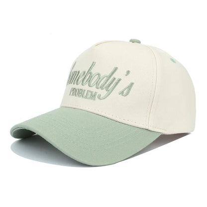 Somebody Truck Driver Hat Men and Women Embroidered Baseball Hat