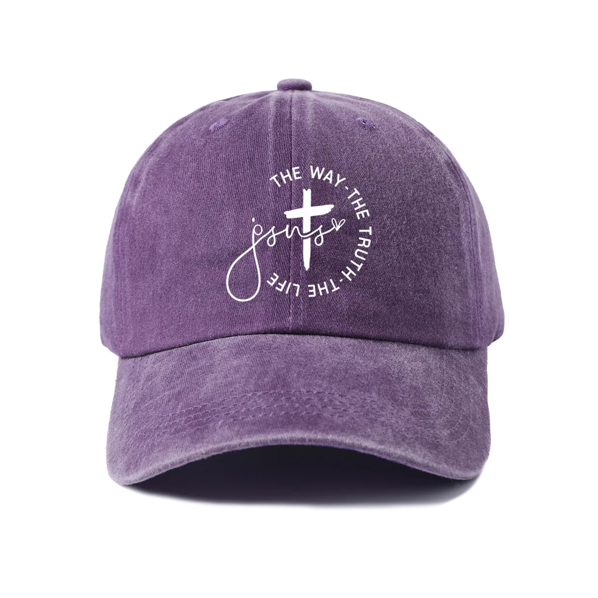 Retro Typography Graphic Baseball Cap