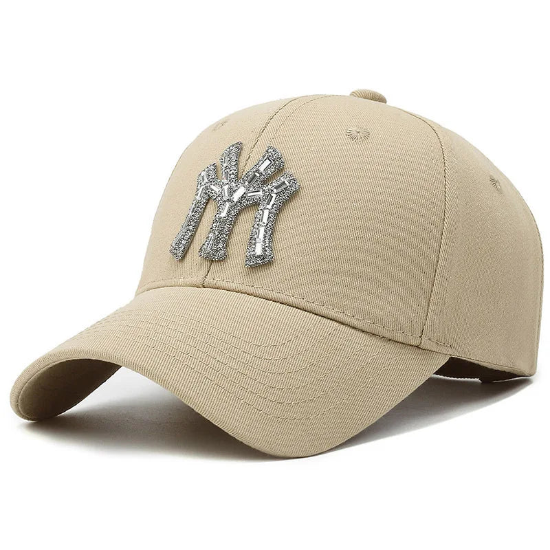 Luxury Diamond Baseball Hat Suitable For All Seasons Outdoor Sports Cap