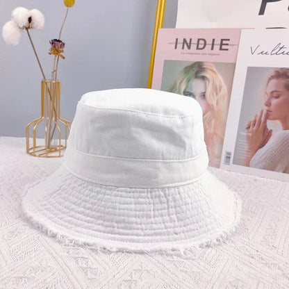 Unisex Bucket Hat, Versatile Women's Sun Protect Beach Cap