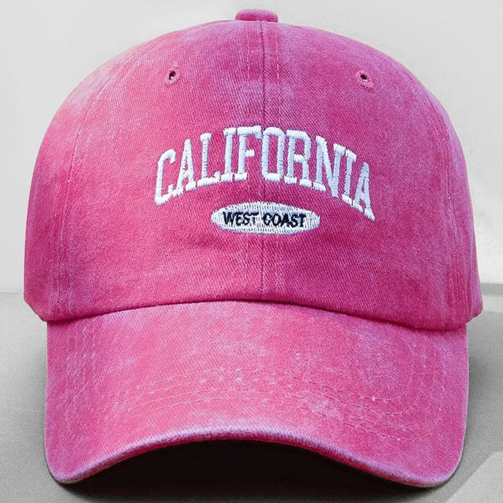 "California West Coast" Embroidered Baseball Cap Unisex