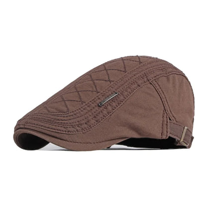 Men Women Beret Spring Autumn Cotton Flat Cap