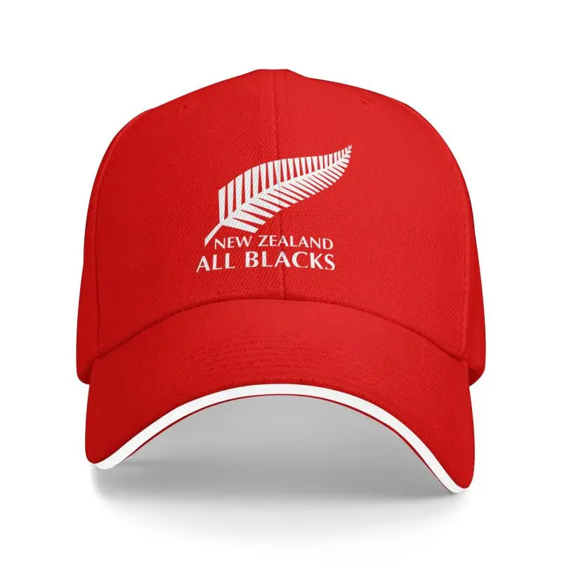 Zealand All Blacks Print Baseball Cap Men Women Hip Hop Bucket Hat Summer