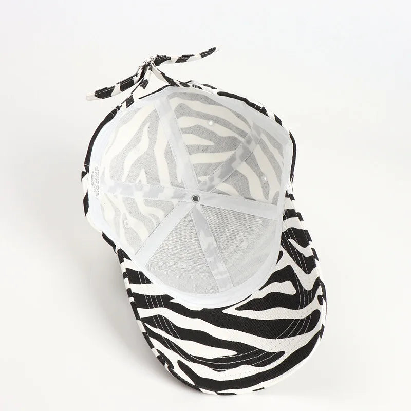Leopard Print Baseball Cap Ladies Sun Hats