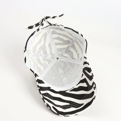 Leopard Print Baseball Cap Ladies Sun Hats