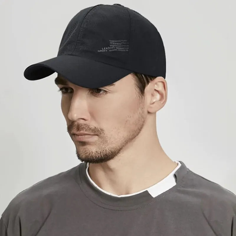 Quick Dry Baseball Cap Outdoor Sports Mesh Breathable Hat