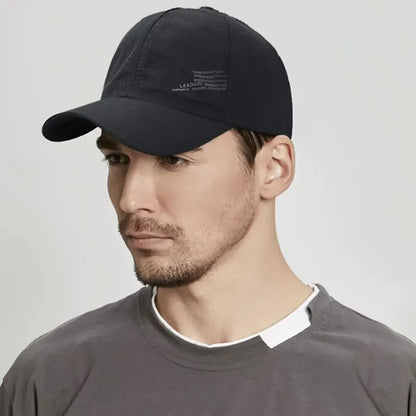 Quick Dry Baseball Cap Outdoor Sports Mesh Breathable Hat