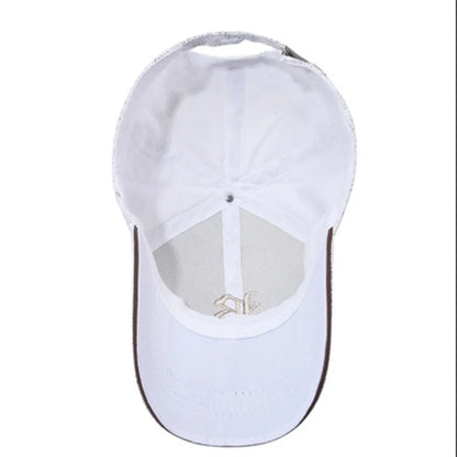 Letter Embroidery Couple Baseball Cap Hip Hop for Men Lady