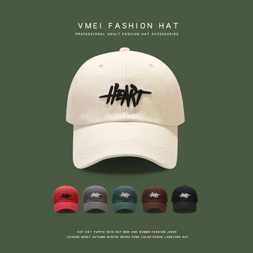 Unisex Embroidery Letters Baseball Hat Men Women