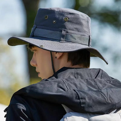 Unisex Summer Outdoor Fishing Hiking Bucket Hat