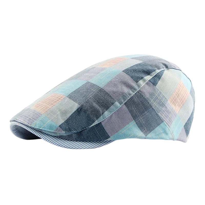 Adjustable Flat Newsboy Beret Hat For Women And Men