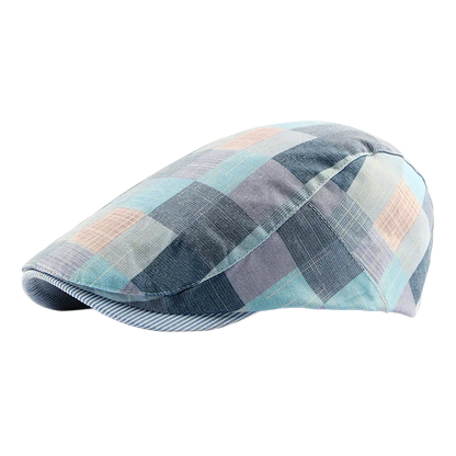 Adjustable Flat Newsboy Beret Hat For Women And Men