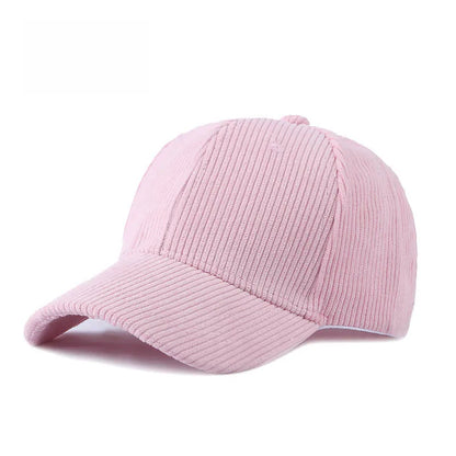 Fashion False Suede Baseball Caps For Men Women Autumn Winter