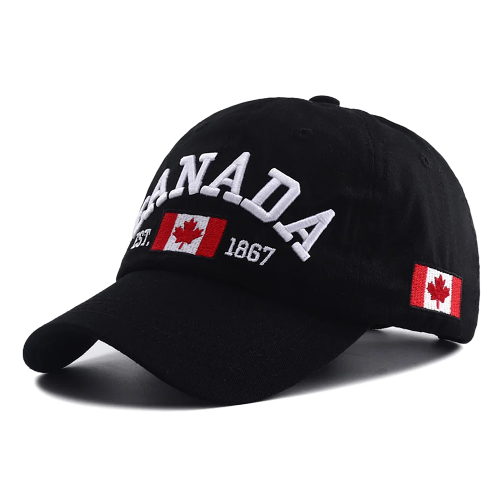 Canada Flag Embroidery Baseball Cap