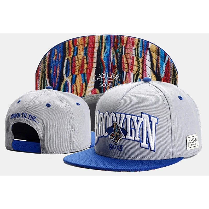 Personality Fashionable Adult Hip-hop Cap Flat-brimmed Cap Basketball Snapback Cap