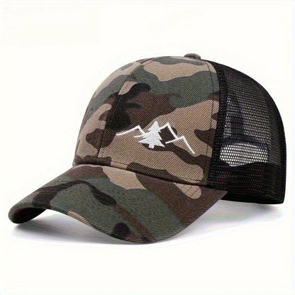 Baseball Cap Outdoor Men's And Women's Mesh Cap