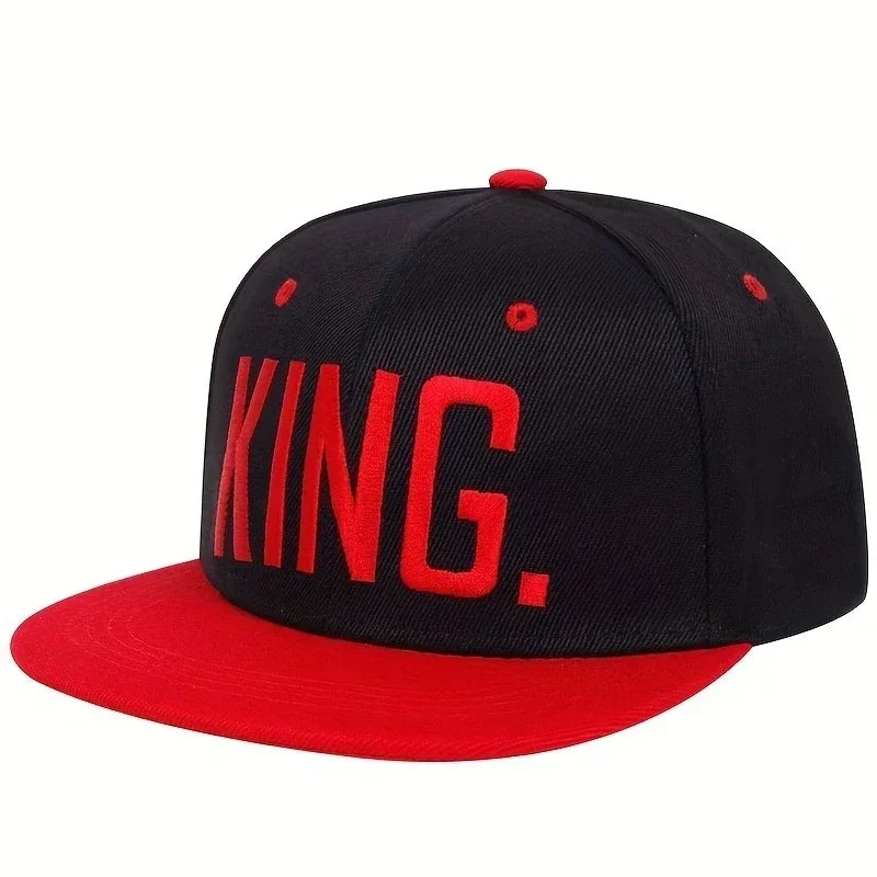 Unisex King Letter Embroidery Hip-hop Hats Spring And Autumn