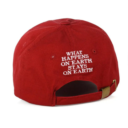 Letter DAMN Embroidery Baseball Cap Stitched Adjustable Washed Cotton Baseball Hip Hop Sunscreen Hat