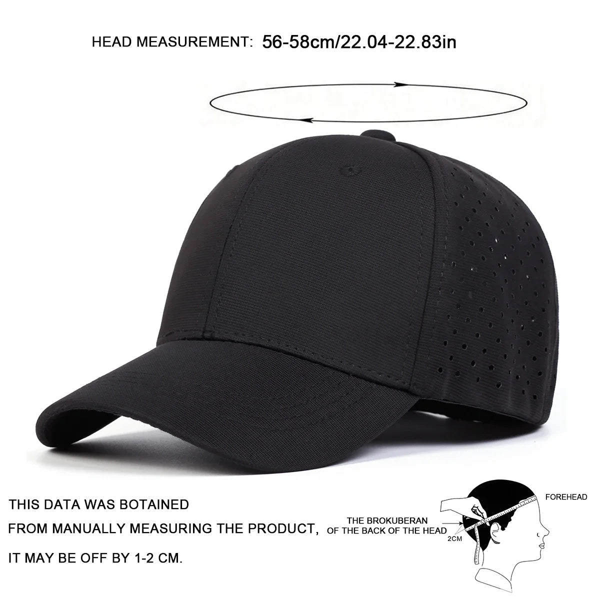 Unisex Light Plate Rear Sealing Breathable Baseball Net Caps