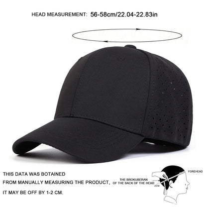 Unisex Light Plate Rear Sealing Breathable Baseball Net Caps