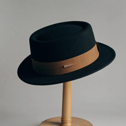 Autumn/Winter Fedora Hat For Women Soft Felt Hat - French Style Retro French
