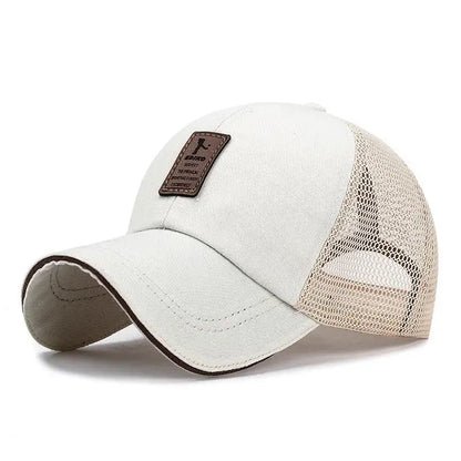 Unisex Cap Casual Plain Mesh Baseball Cap Adjustable Snapback Hats Hip Hop Trucker Cap Streetwear Dad Hat
