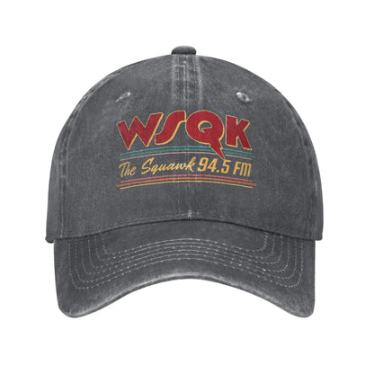 Washed Baseball Cap The Squawk Summer Trucker Hat For Couple Women