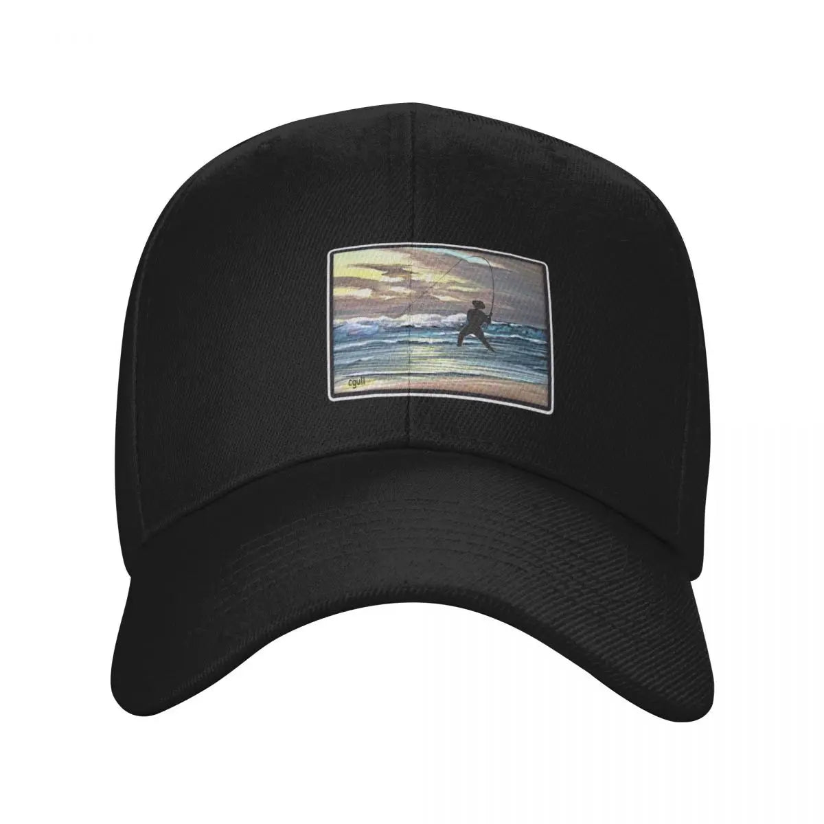Love Surf Fishing Baseball Cap
