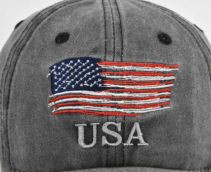 Wholsale Fashion USA Flag Camouflage Baseball Cap For Men Women